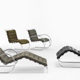 MR mies van der rohe chaise lounge adjustable
