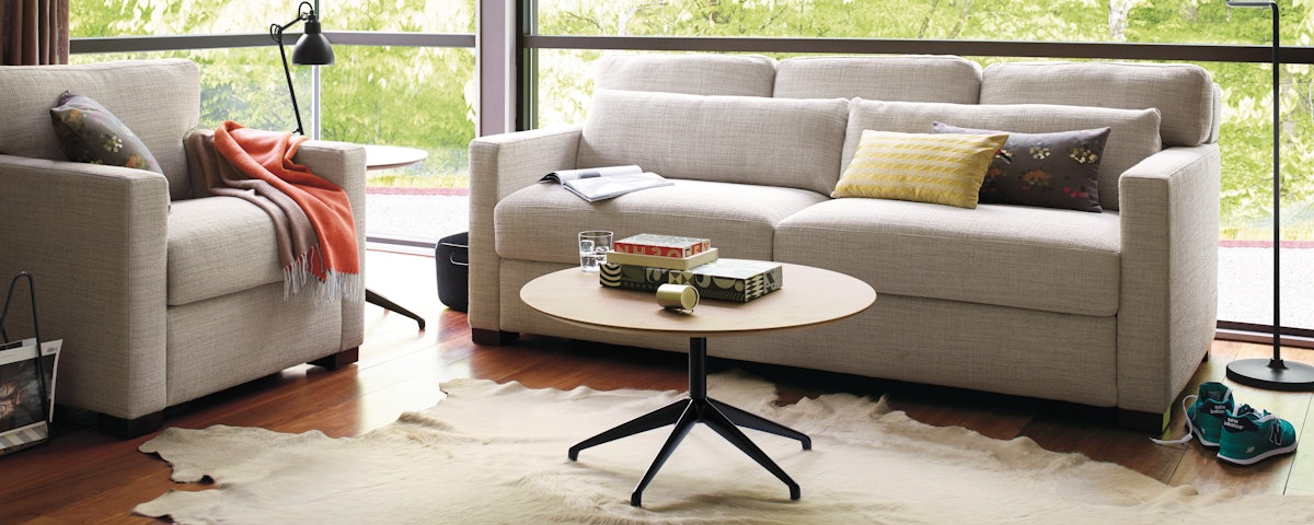Vesper Sofa in a living room setting