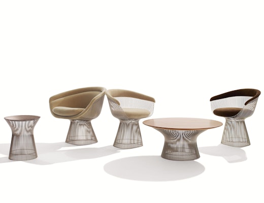 Platner Collection featuring Lounge Chairs, Tables and Dining Chairs