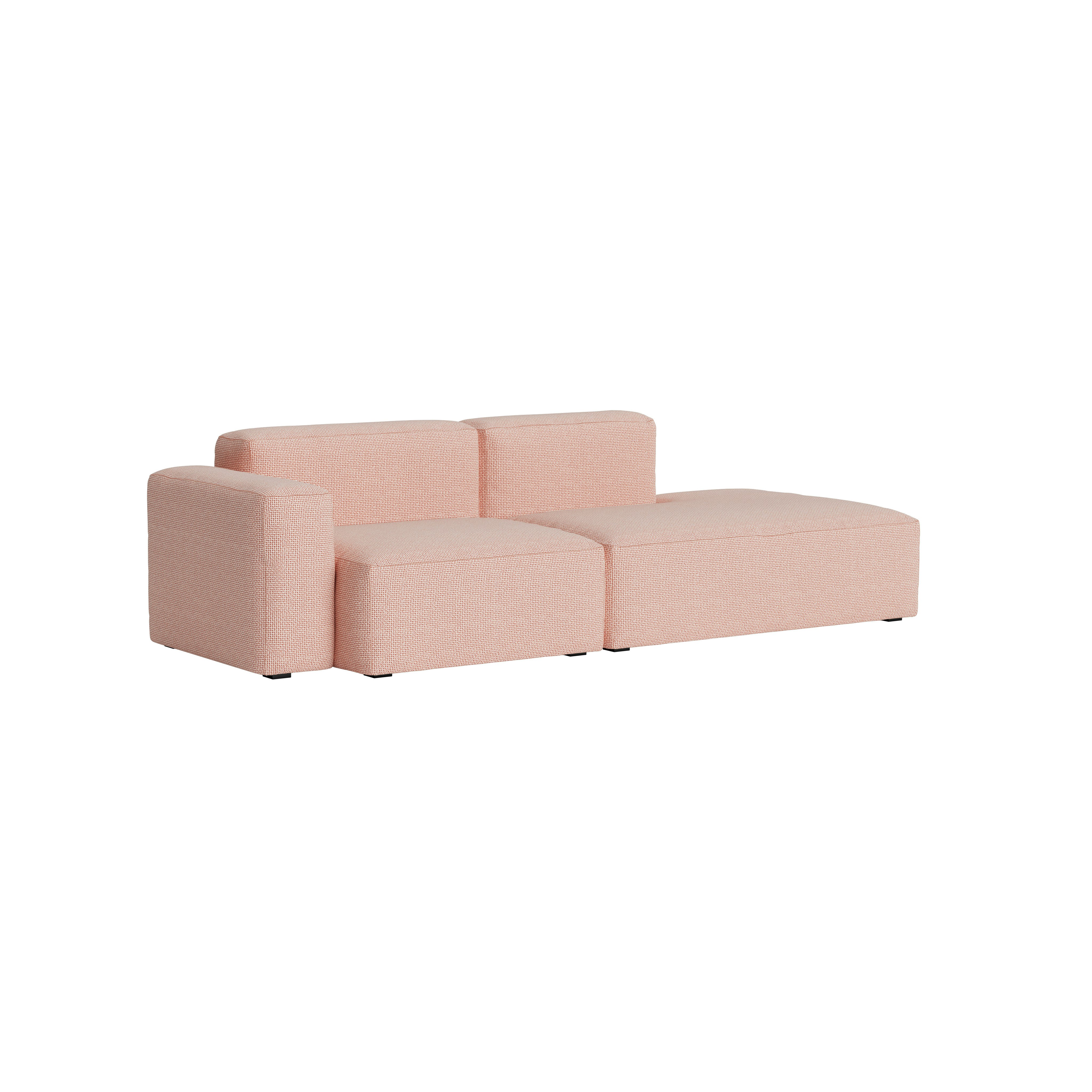 Mags SL One-Arm 2.5-Seat Sofa - Left, Tartaglia, 861 Red White