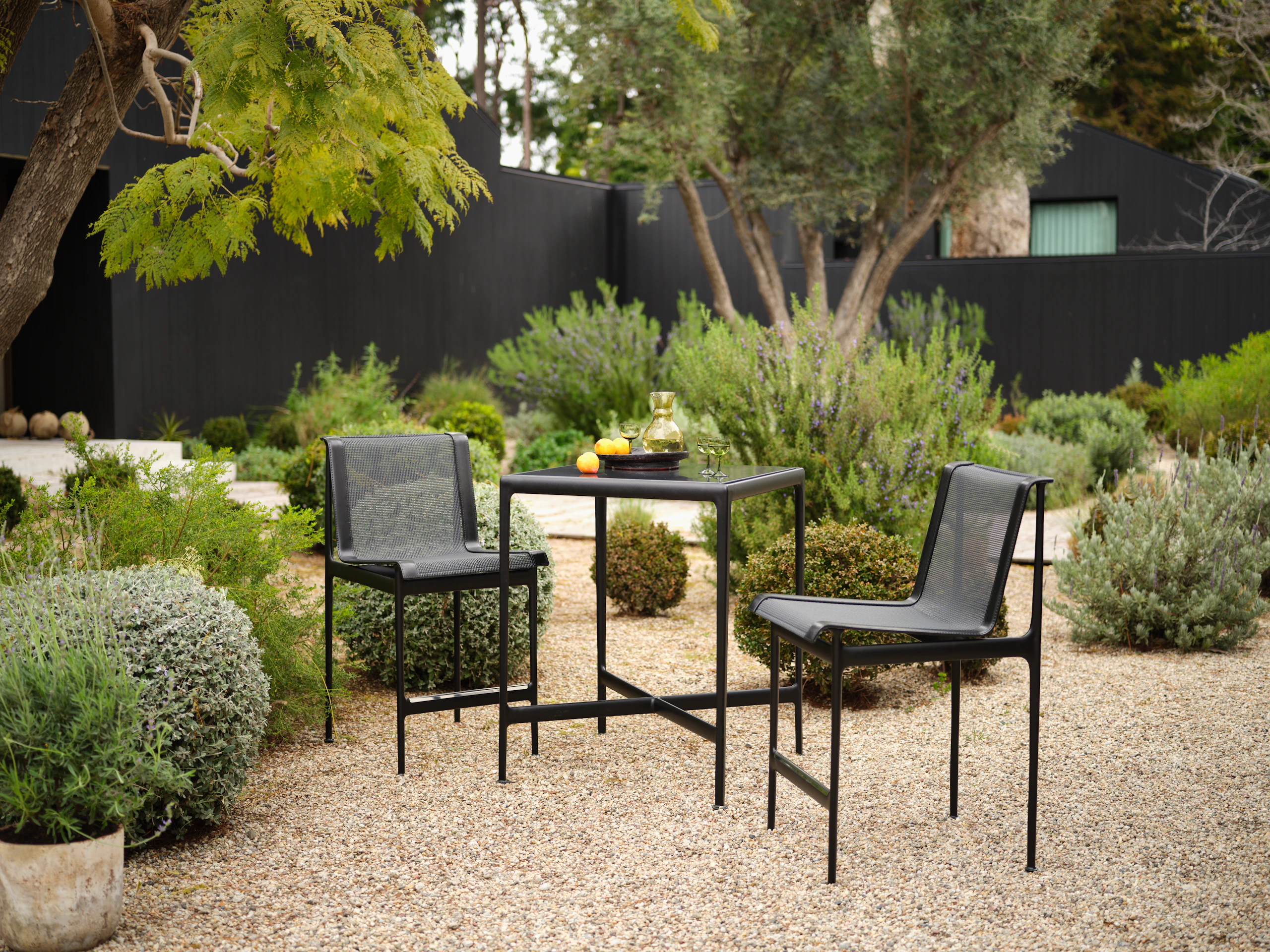 1966 Armless Stool and 1966 High Table
