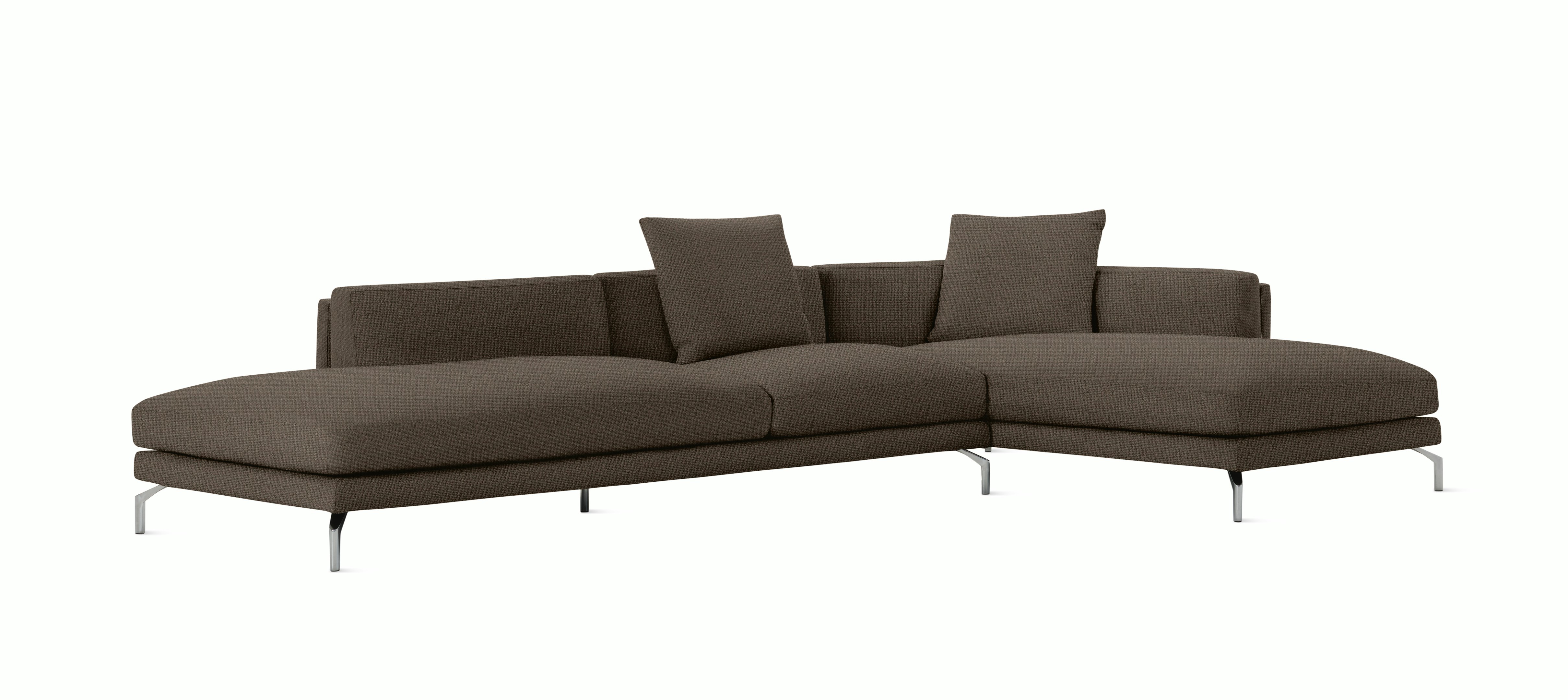 Como Open Sectional - Right Facing