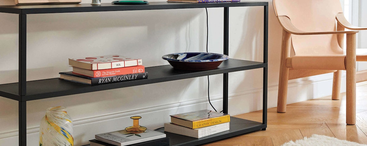 New Order Set - Low Single Bookshelf + High Triple Bookshelf