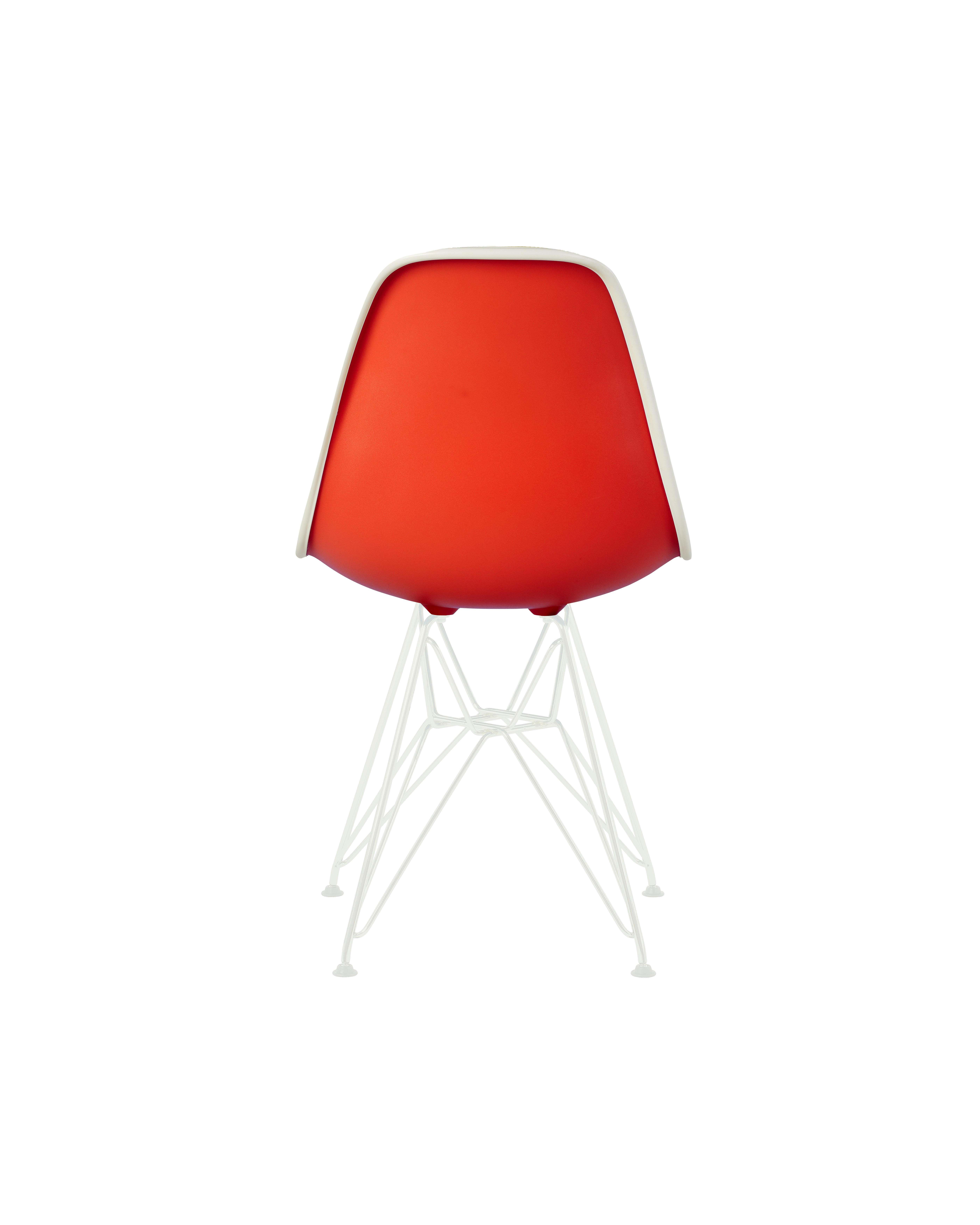Eames Upholstered Molded Plastic Side Chair