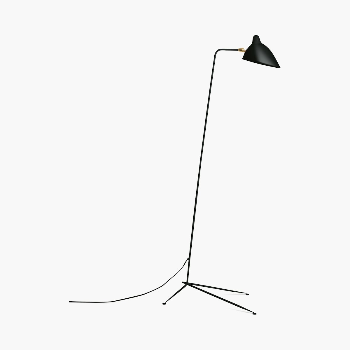 Serge Mouille One Arm Floor Lamp