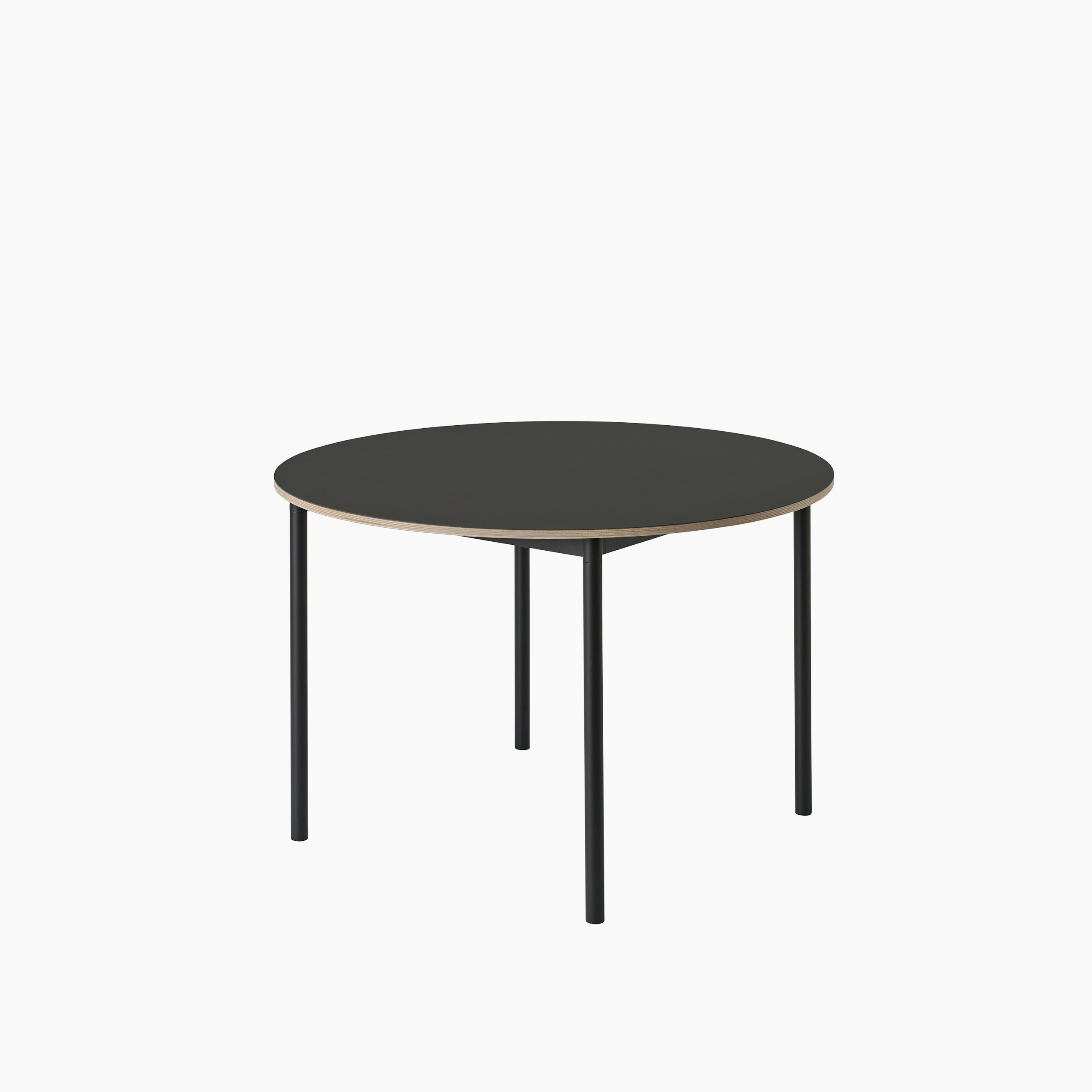 Base Table black plywood edge