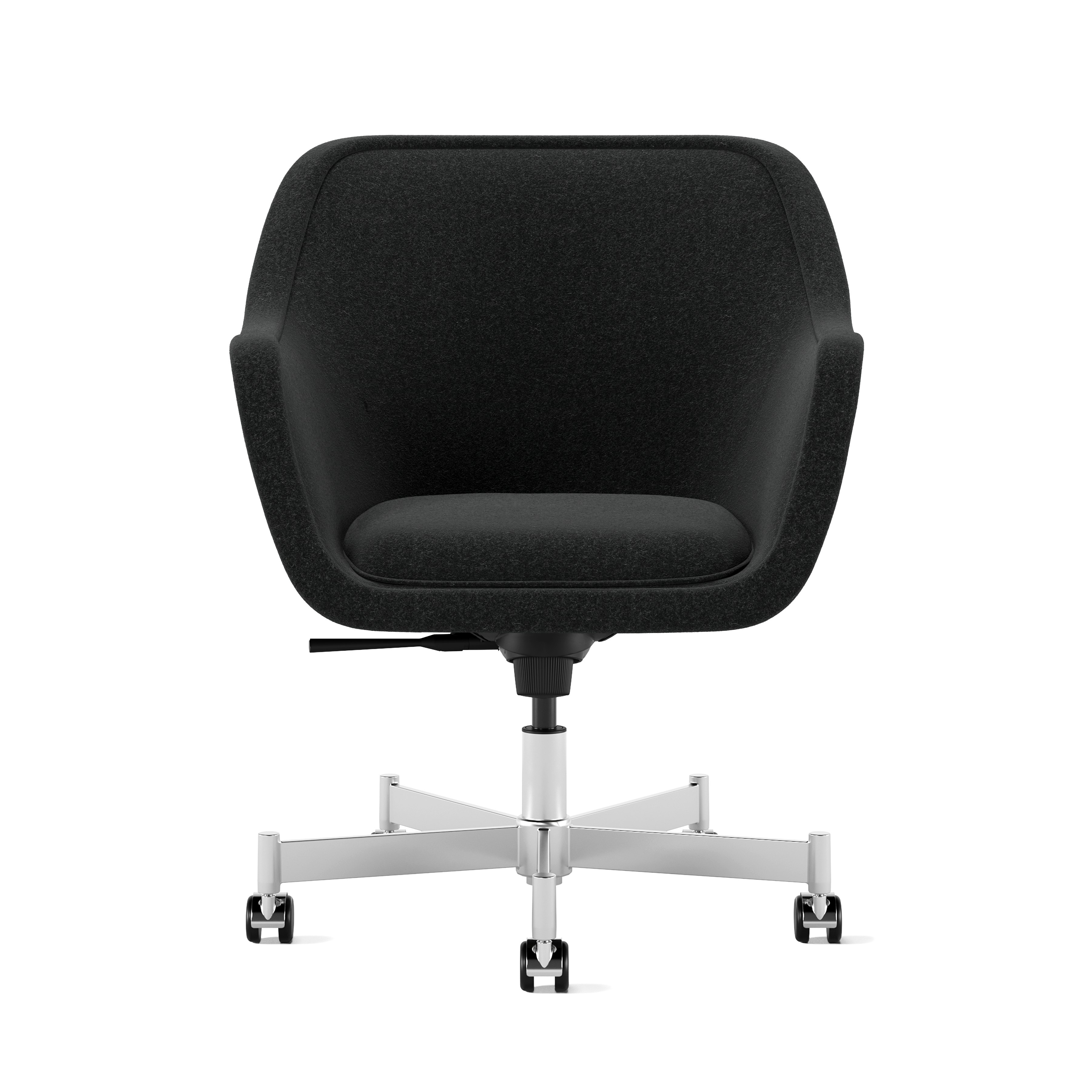 Bumper Task Chair - High Arm,  Pecora Basalt