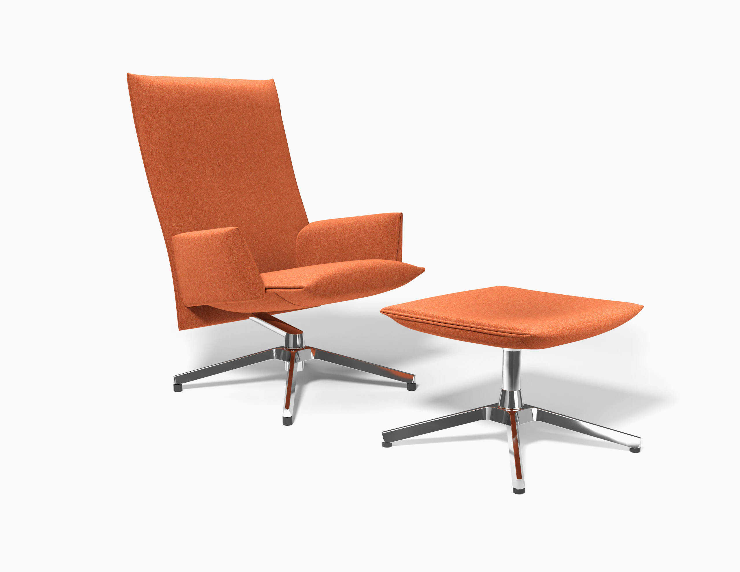 pilot chair and ottoman barber osgerby