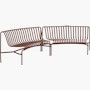 Palissade Park Dining Benches, Set of 2 Palissade Park Dining Benches, Set of 2