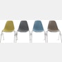 Eames Molded Fiberglass Side Chair, Stacking Base