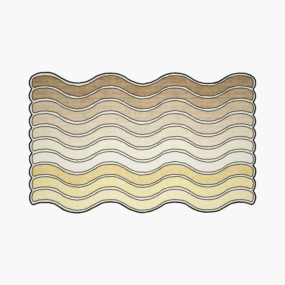 Wavy Rug Wavy Rug, Desert