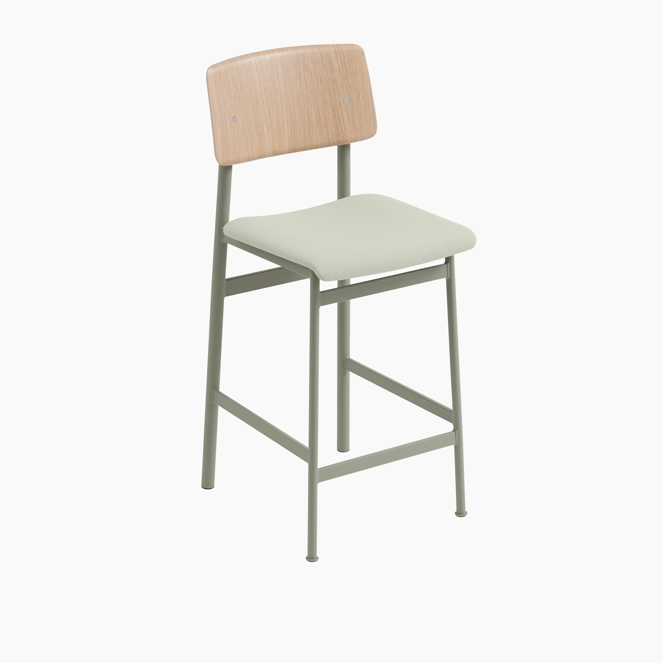 Loft bar stool 65 dusty green oak st 935