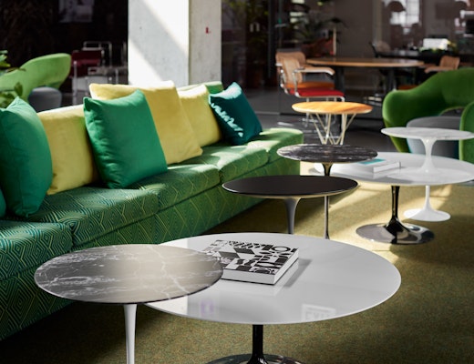 Knoll at Fulton Market | Hospitality and Café florence knoll sofa saarinen side table knoll at fulton market lounge Design Days 2021