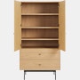 Loop Armoire with Shelves