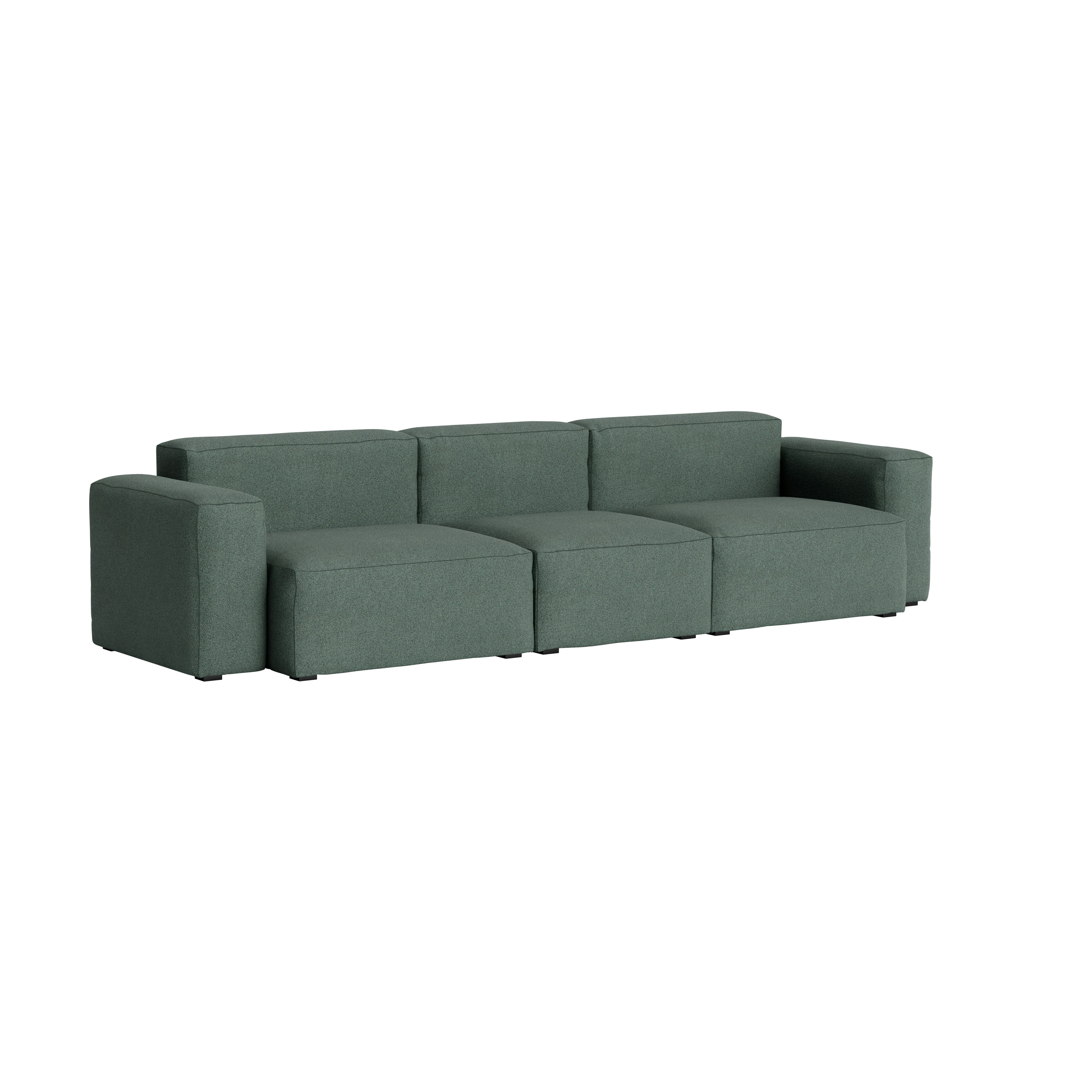 Mags SL 3-Seat Sofa - Pecora, Green