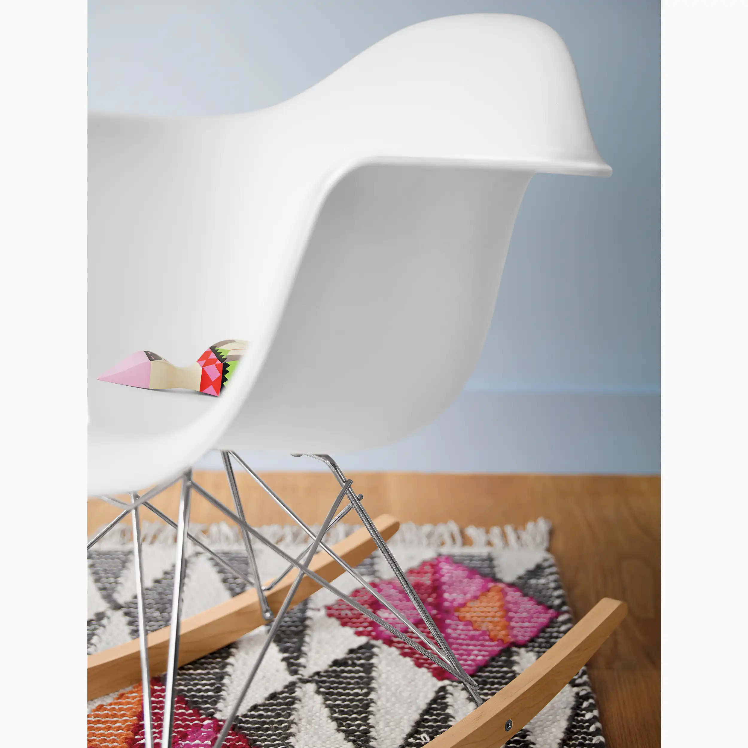 Eames Molded Plastic Armchair, Rocker Base – Herman Miller Store