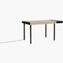 New Canaan Leatherwrap Sit-to-Stand Desk New Canaan Leatherwrap Sit-to-Stand Desk, Right Drawer