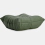 TOGO Ottoman - Opera Leather,  olive