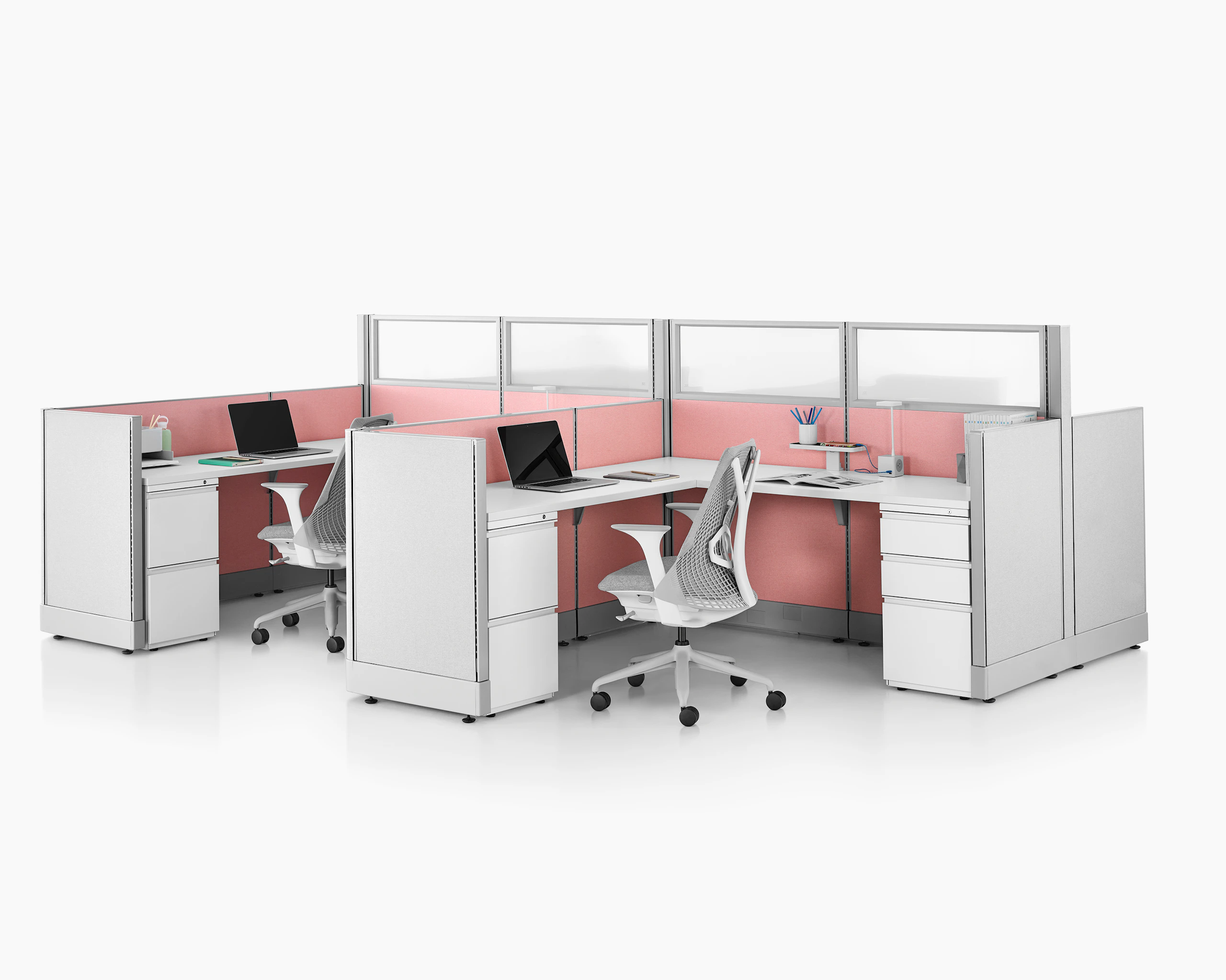 Tu Metal Pedestals with Action Office