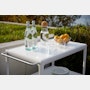 1966 Porcelain Serving Cart