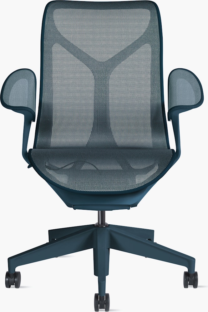Cosm Task Chair Mid Back Leaf Arm