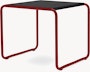Laccio Table - Small,  Black,  Matte Red