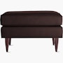 Bantam Cocktail Ottoman Bantam Cocktail Ottoman, Leather