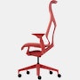 A canyon high-back Cosm Chair with height adjustable arms.