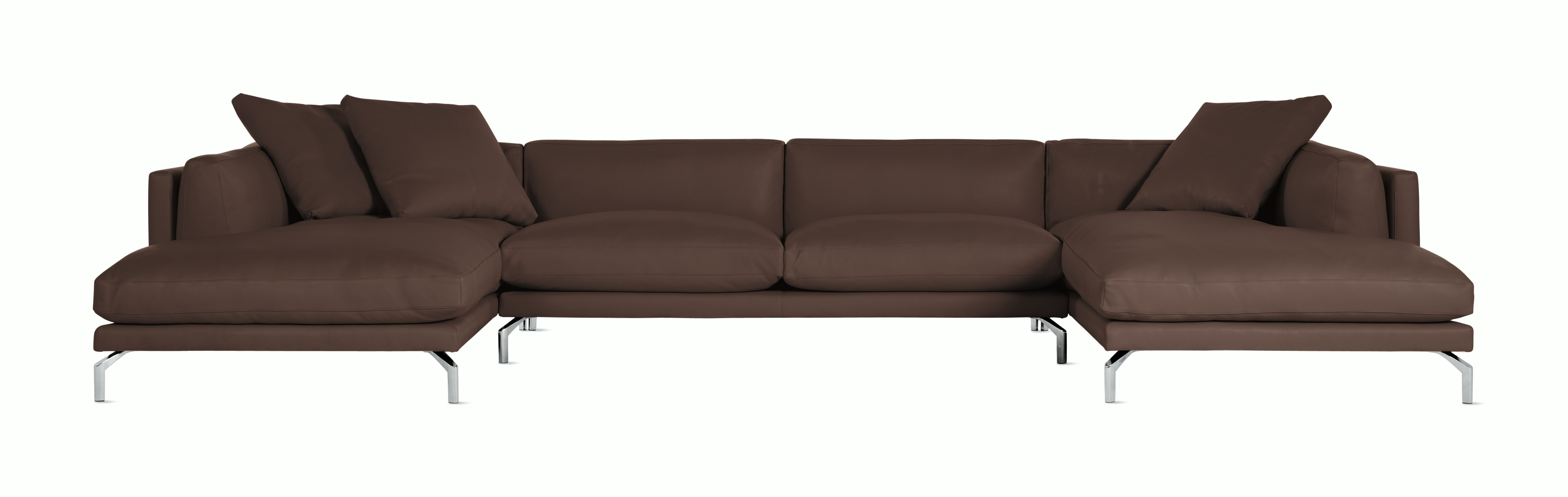 Como Double Chaise Sectional