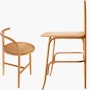 Allegory Vanity and Single Curve Stool Set Allegory Vanity and Single Curve Stool Set
