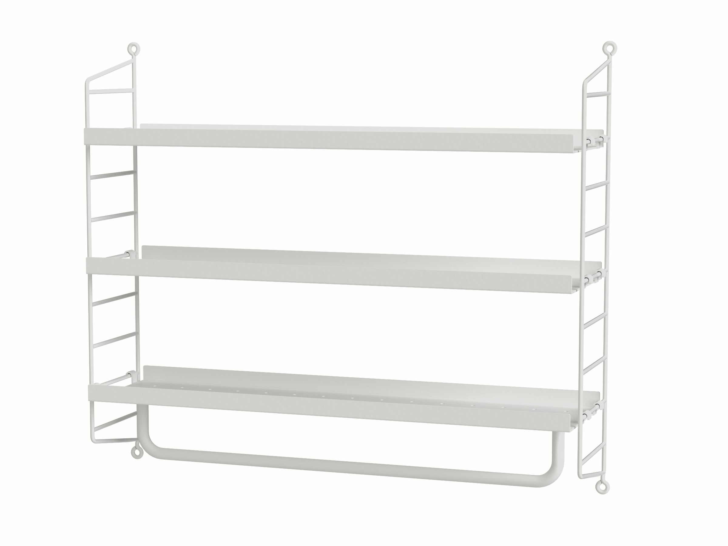 String Bathroom Shelving