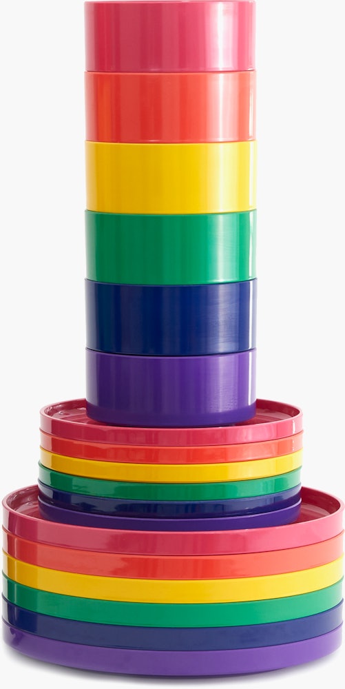 Max Hellerware Dinnerware Set - Rainbow, 18 Piece Set