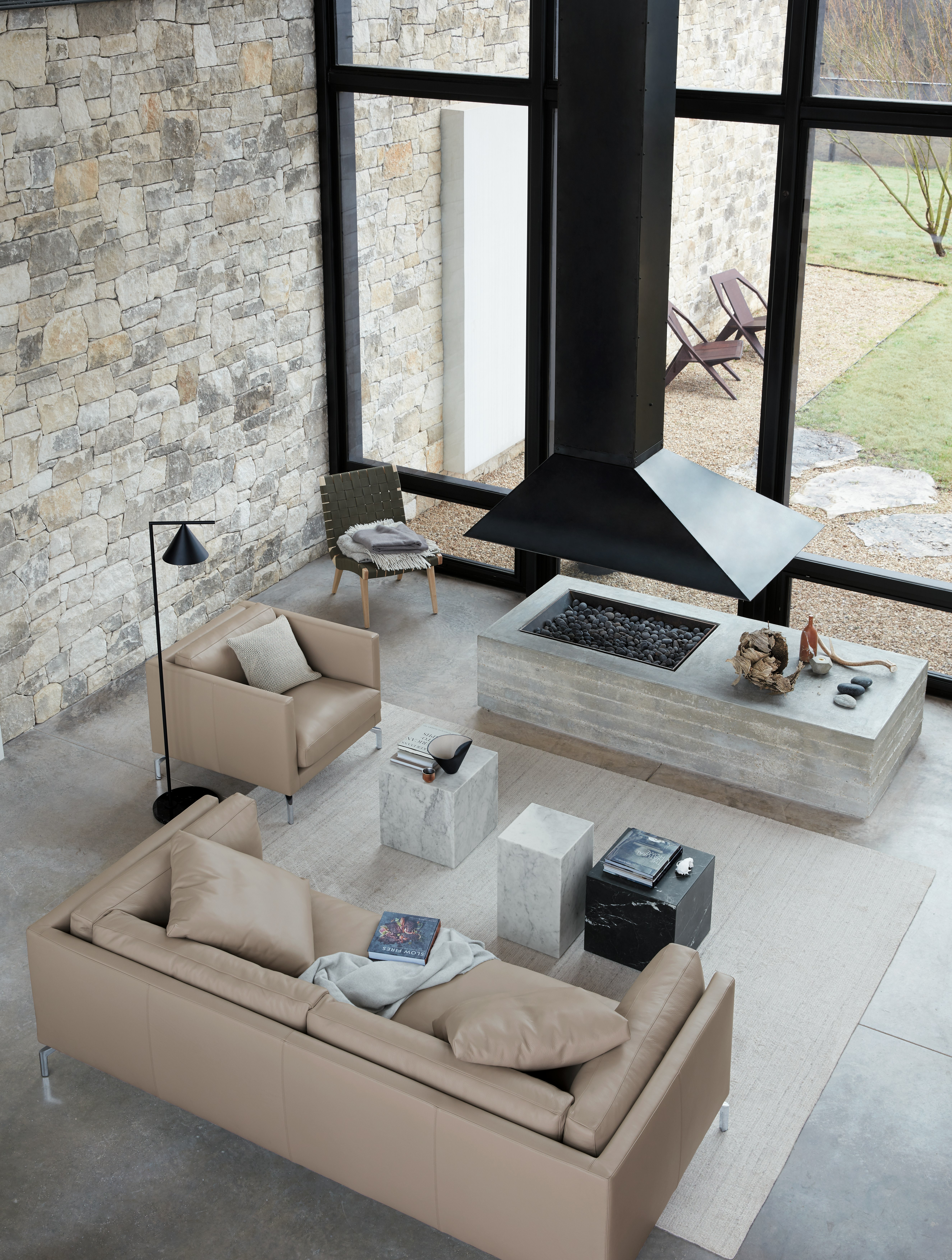 Como 92 Sofa with Comolino Armchair