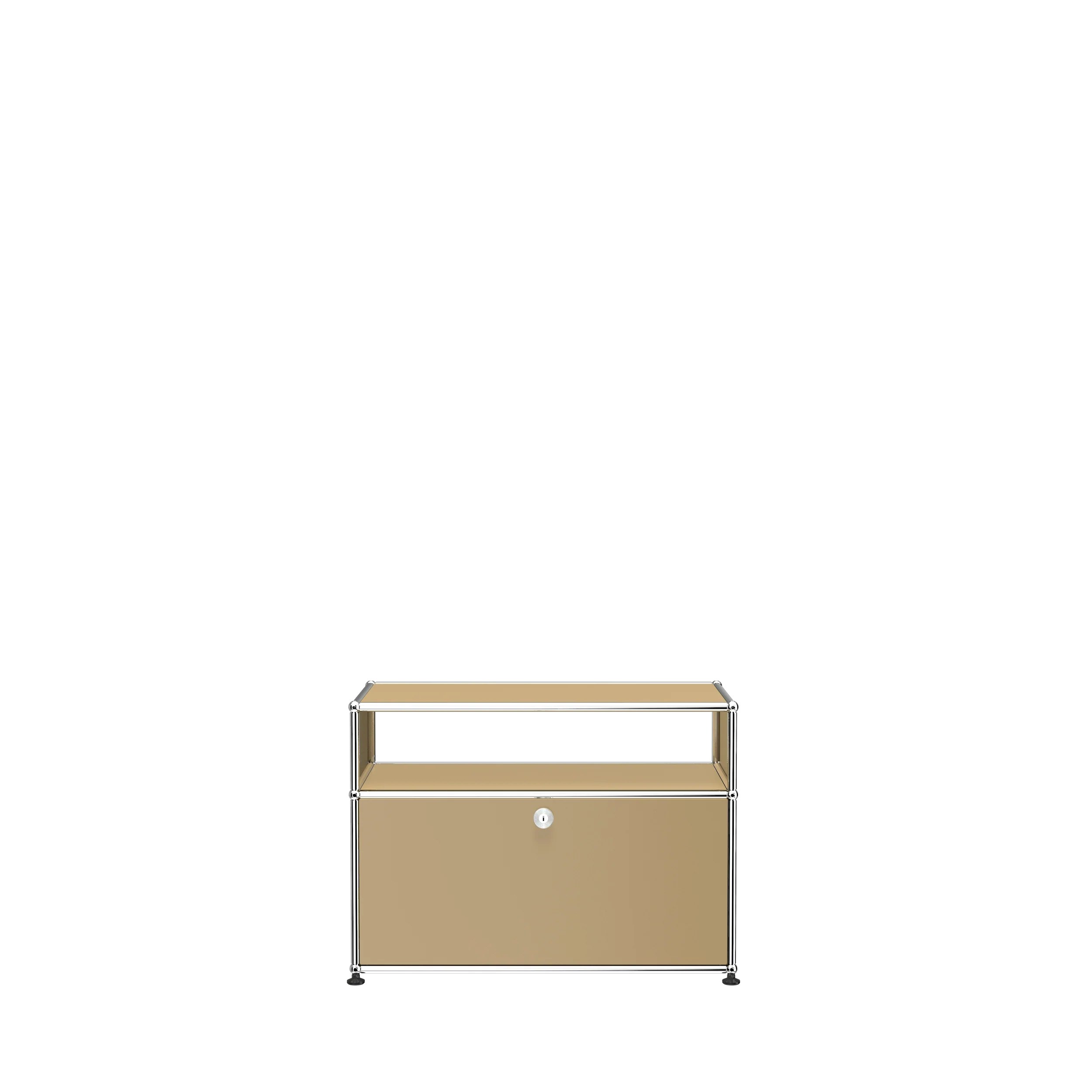 USM Side Table with door in Beige
