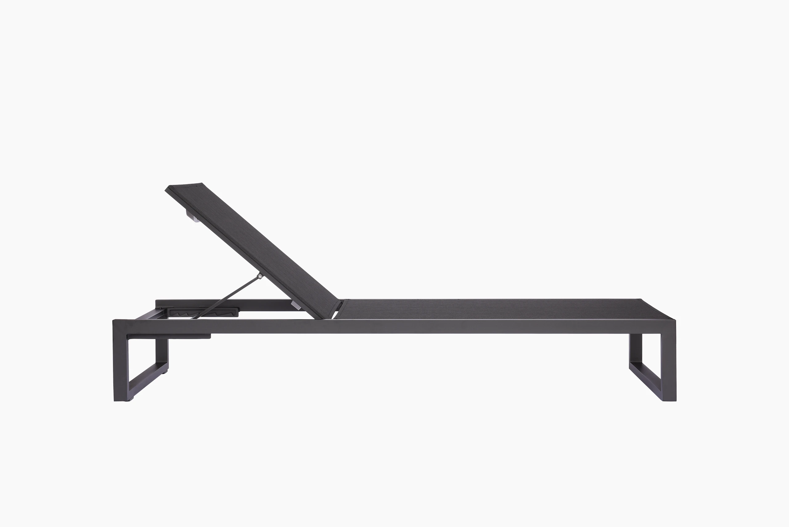 Eos Chaise Lounge in Black