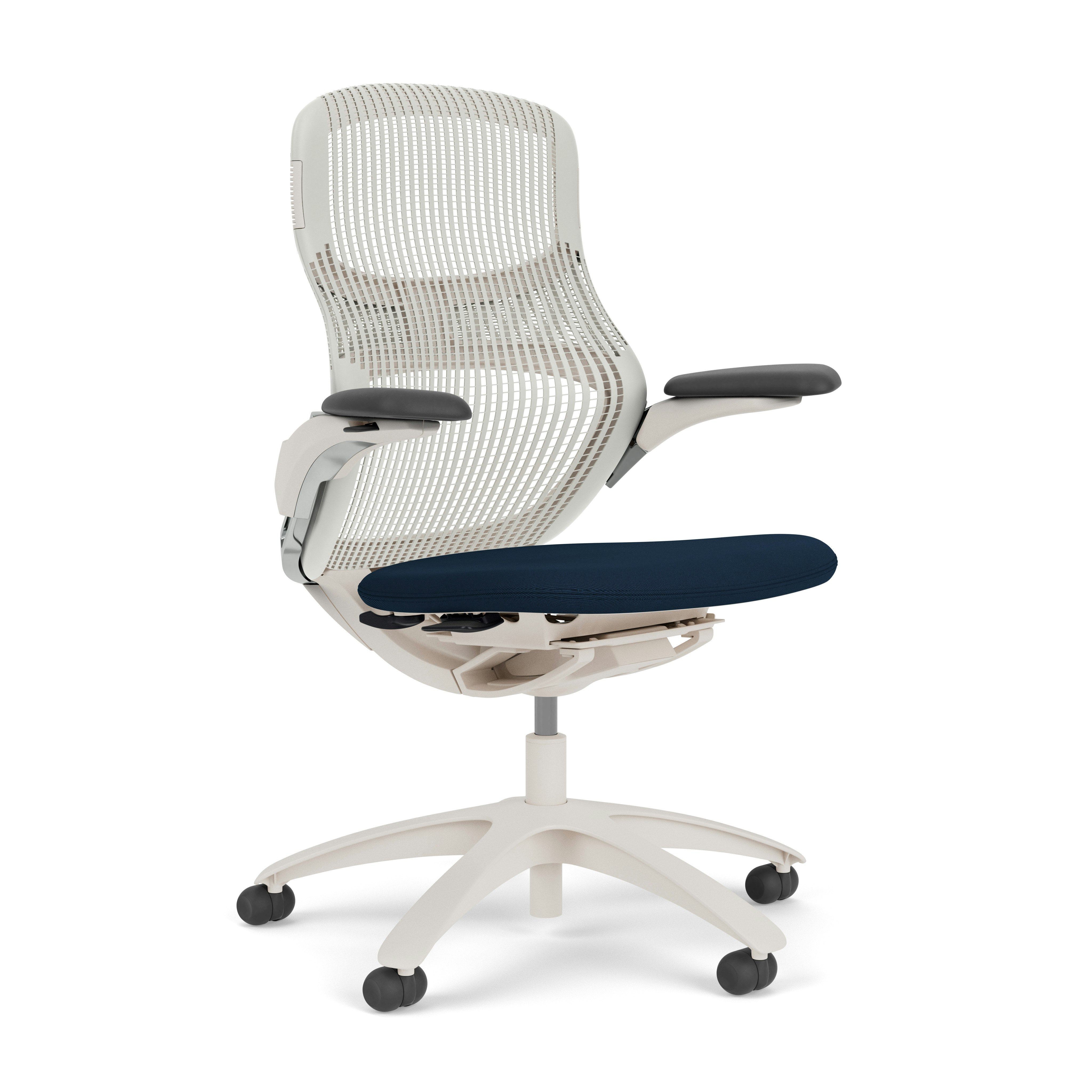 Generation Chair - Light, High Performance, Meteor, Generation, Bluemarine, Plastic Standard, Hard Wheel