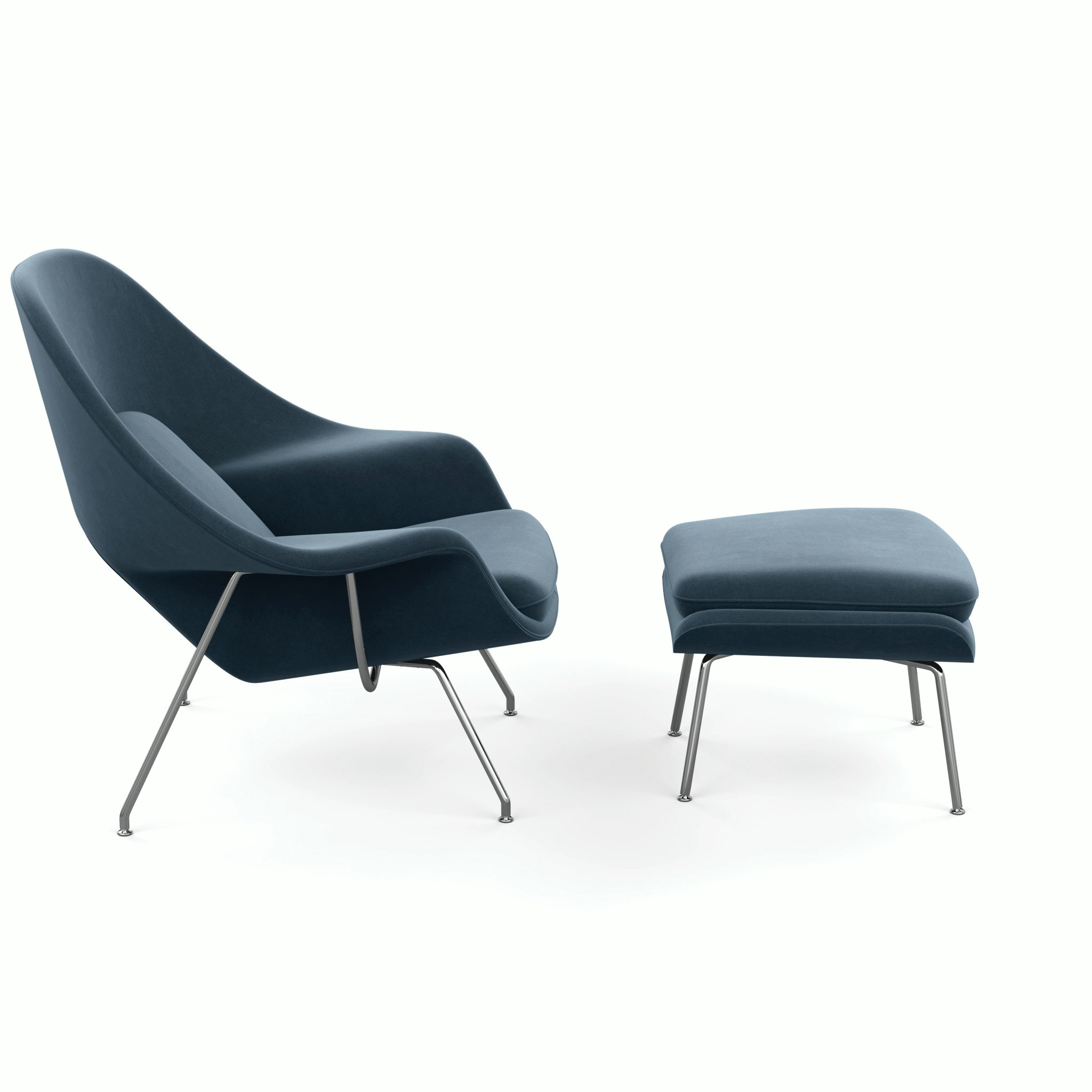 Womb Chair and Ottoman