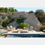 Crosshatch Outdoor Settee