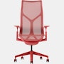 A canyon high-back Cosm Chair with height adjustable arms.
