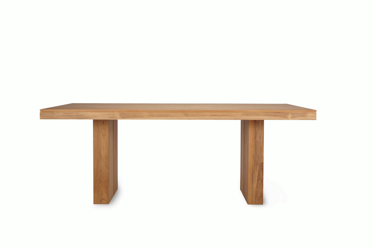 teak dining table