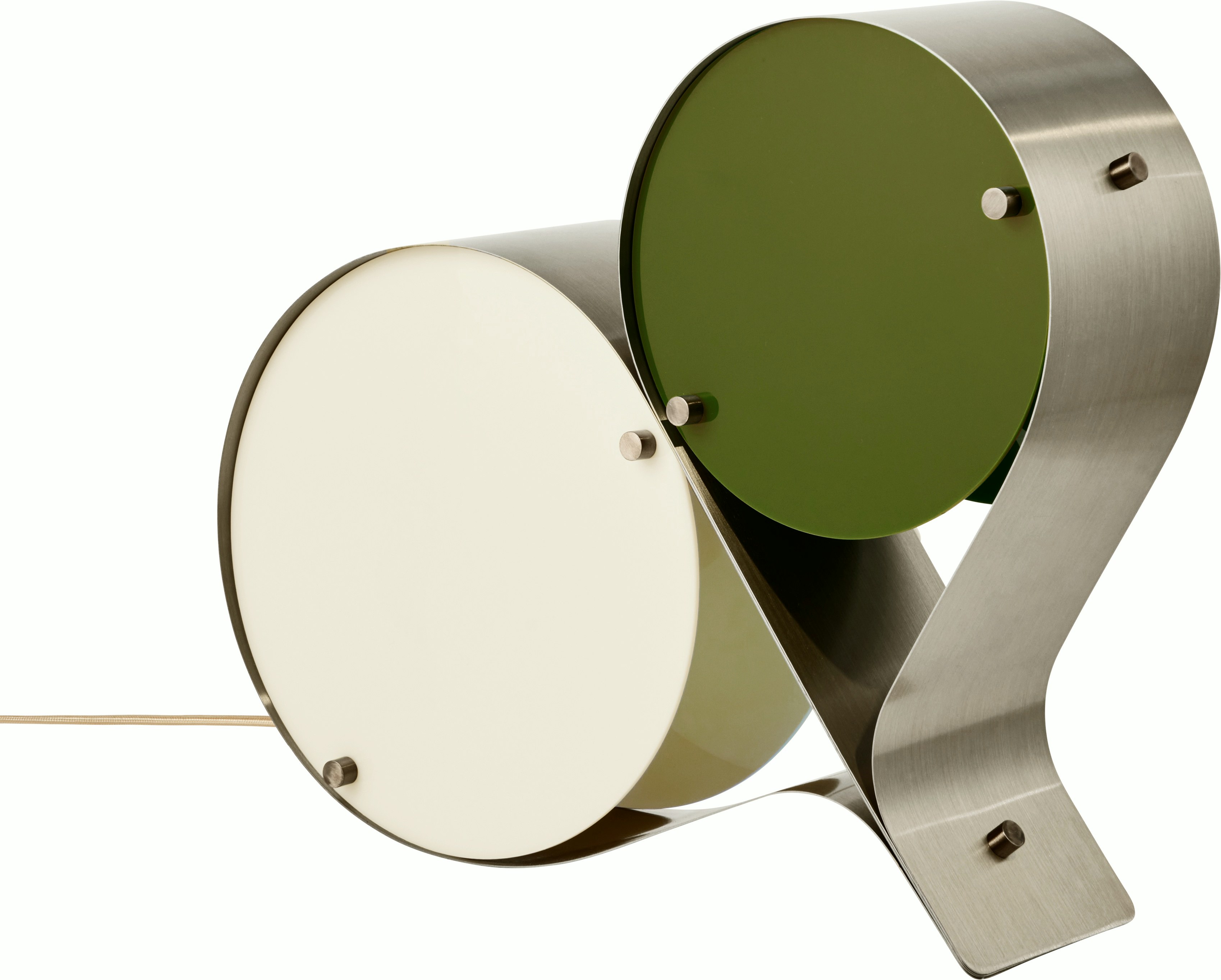 Coppia Table Lamp - Ivory / Olive