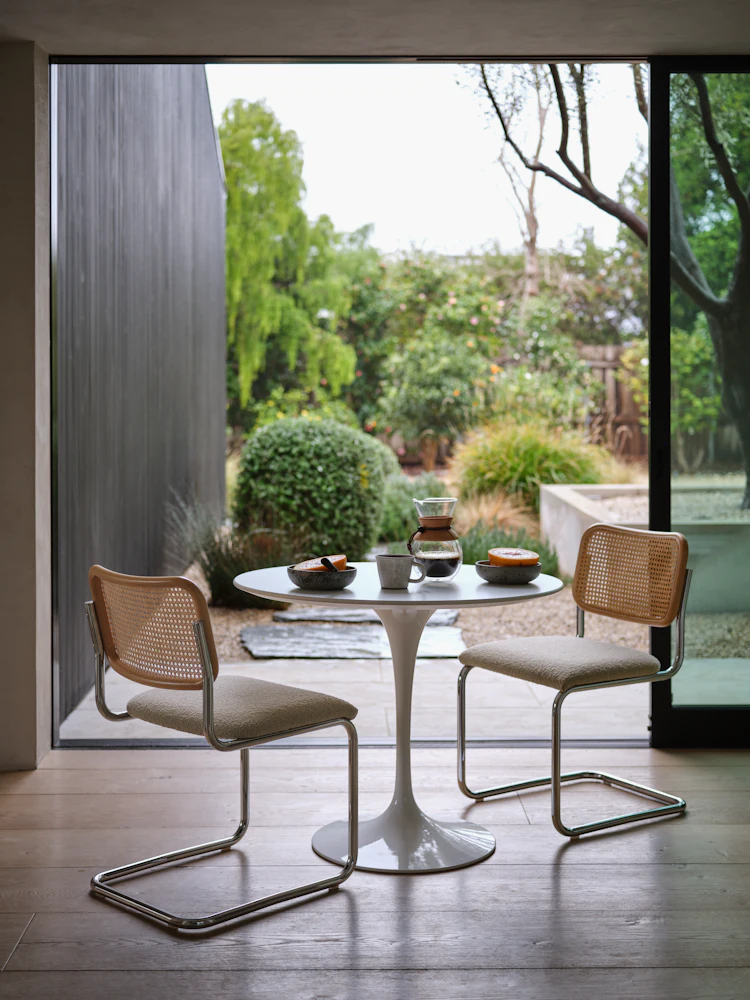 Cesca Upholstered Seat Side Chair Cesca Upholstered Seat Side Chair