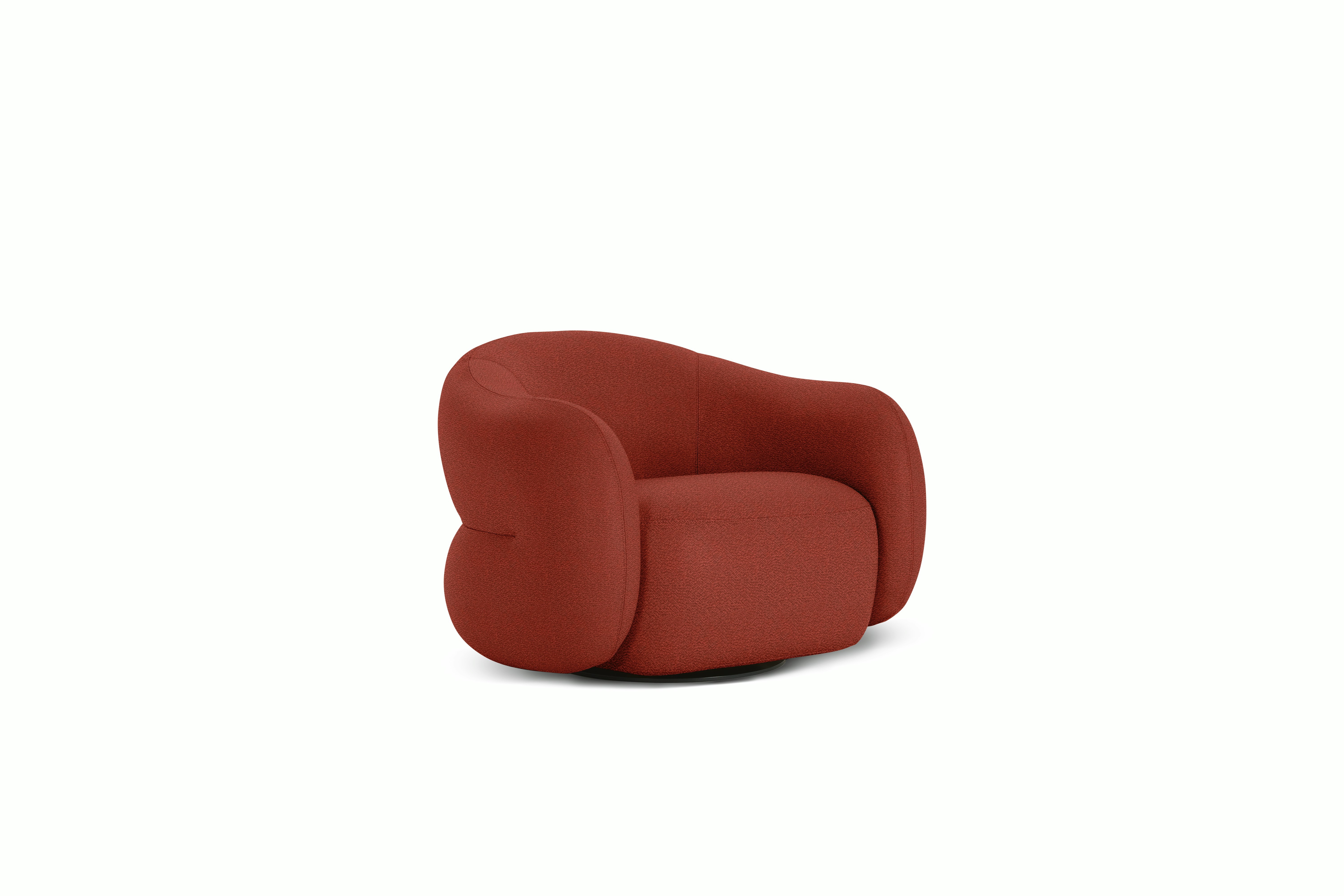Soffi Swivel Chair, Fabric