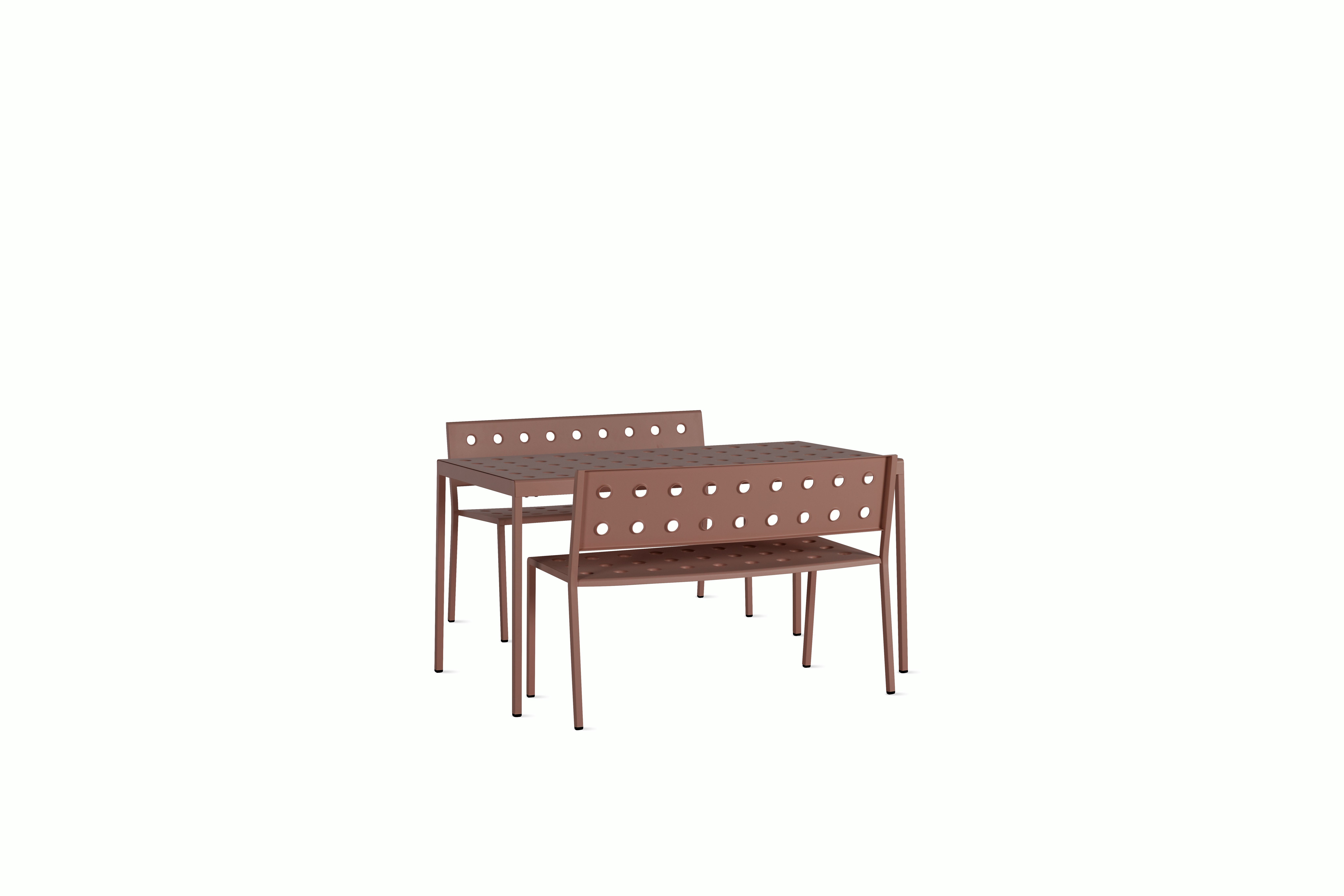 Balcony Dining Bench Set