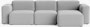 Mags Soft Low Narrow Chaise Sectional