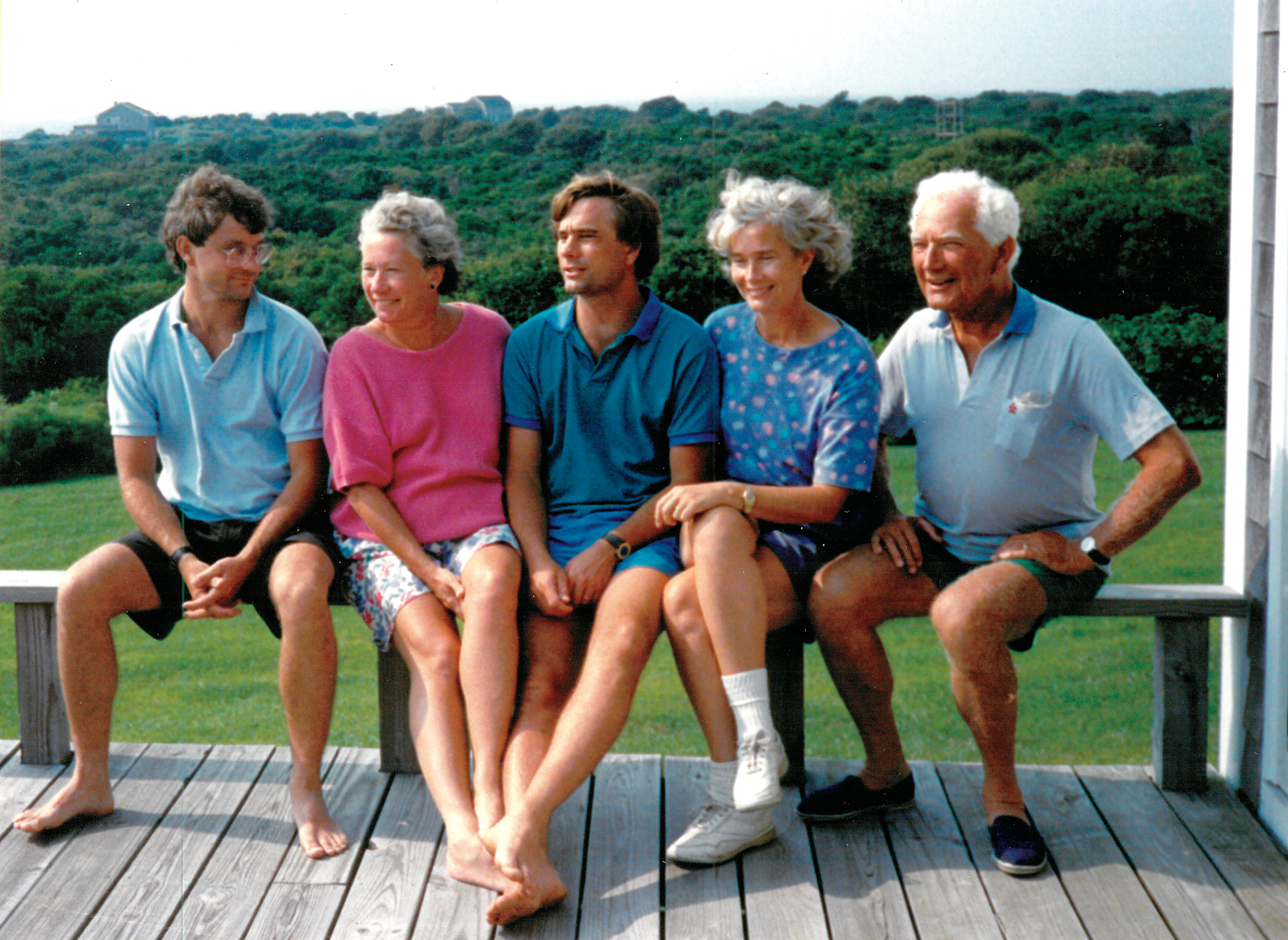 Risom Family photo on Block Island