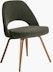 Saarinen Executive Side Chair with Wood Legs