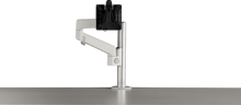 Lima Monitor Arm - Single Arm, White