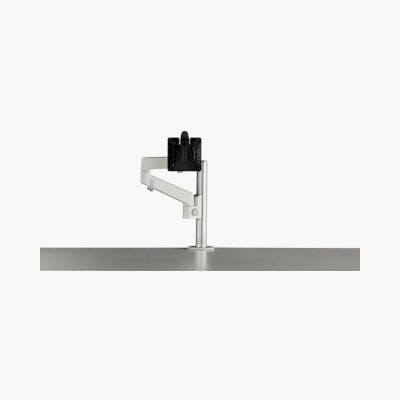 Lima Monitor Arm - Single Arm, White