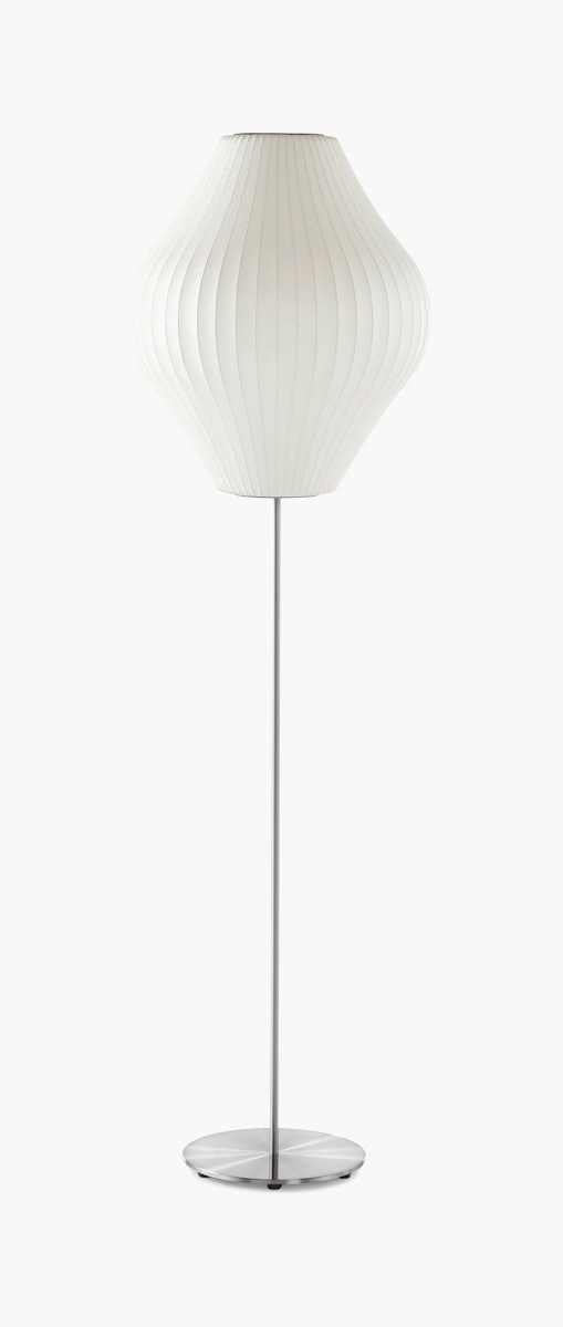 Nelson Pear Lotus Floor Lamp